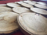 Blank Wood Slices Ornaments